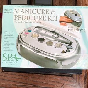 Manicure & Pedicure Kit with nail dryer
